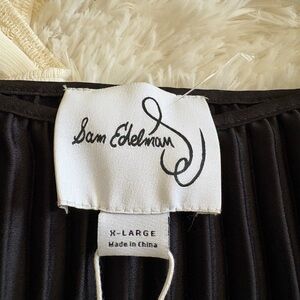 Sam Edelman Black Pleated maxi dress - Black